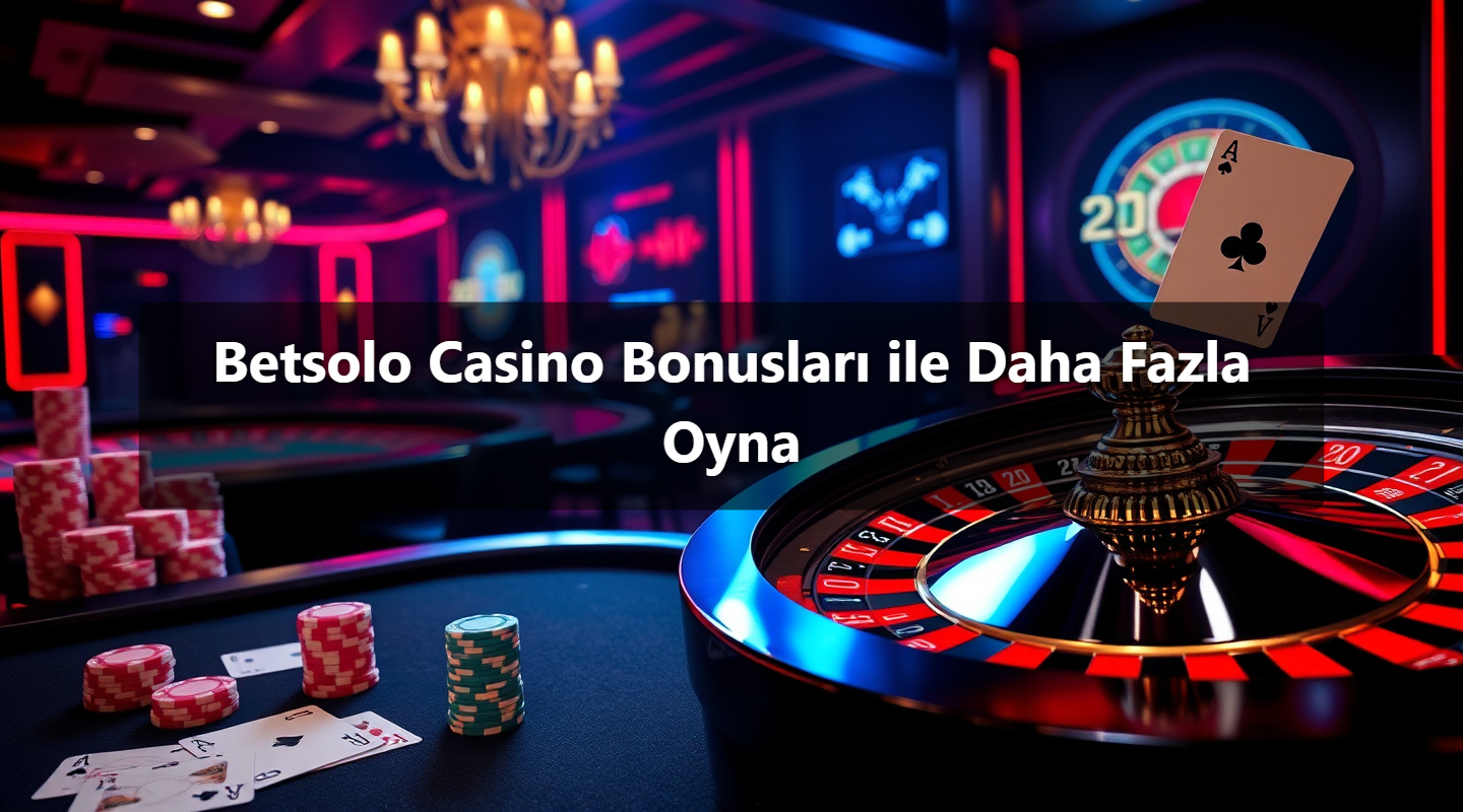 Betsolo Casino Bonusları ile Daha Fazla Oyna