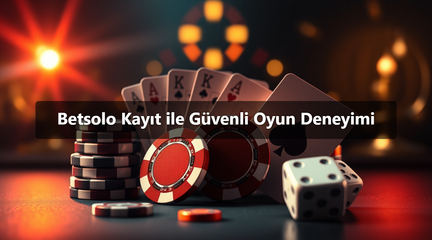 Betsolo Kayıt ile Güvenli Oyun Deneyimi